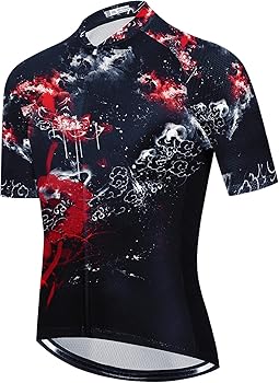 Amazon | メンズ サイクルウェア サイクルジャージ 半袖ジャージ